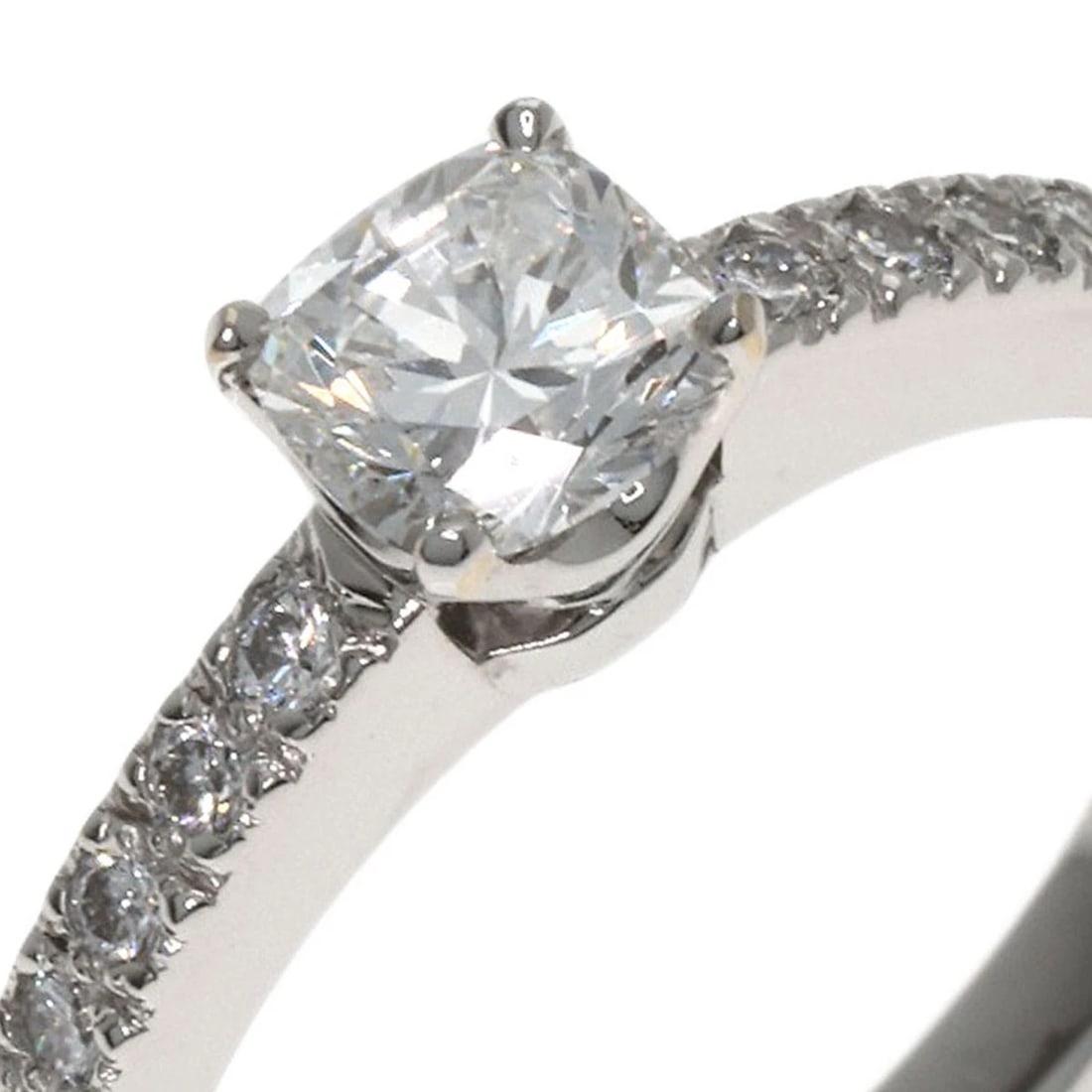 TIFFANY&CO. SOLITAIRE DIAMOND RING - 6