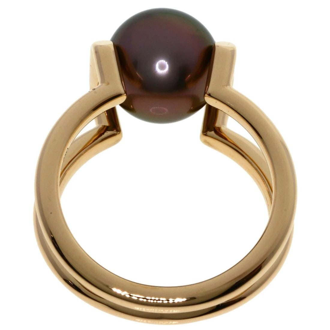 TIFFANY&CO. HARDWARE PEARL RING - 4