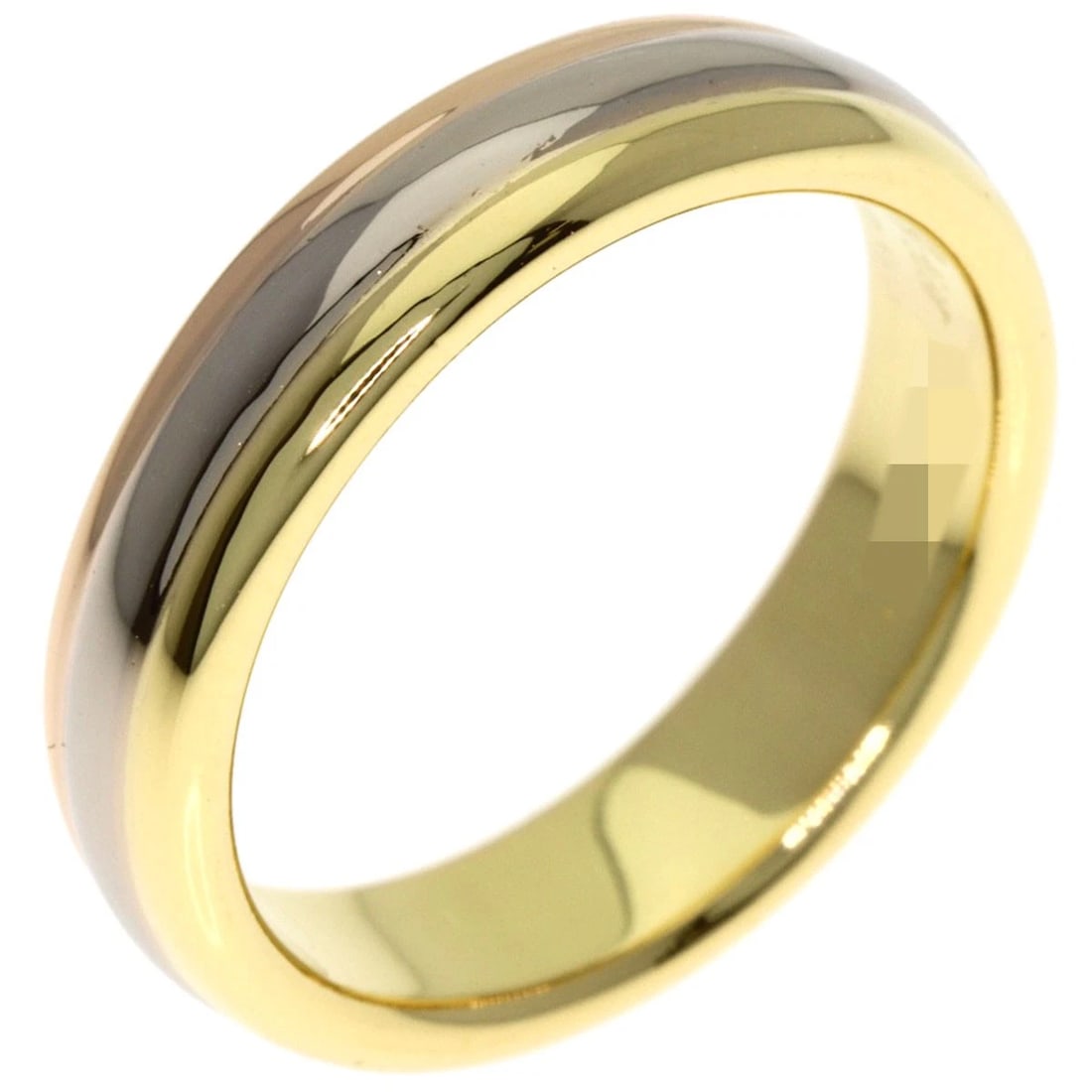 CARTIER 3 COLORS RING K18 YELLOW GOLD (1 of 4)