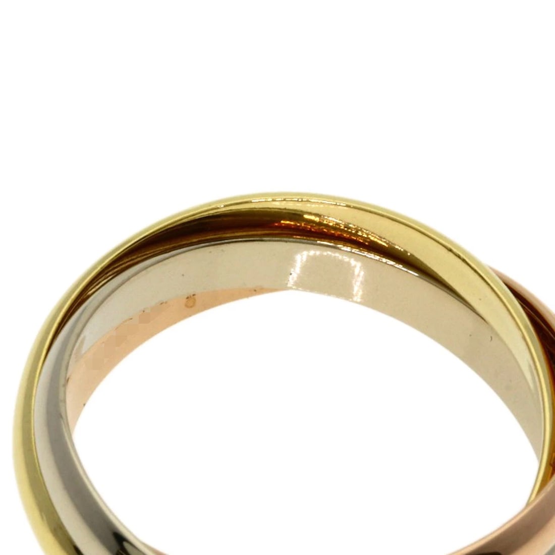 CARTIER TRINITY SM RING K18 YELLOW GOLD (1 of 2)