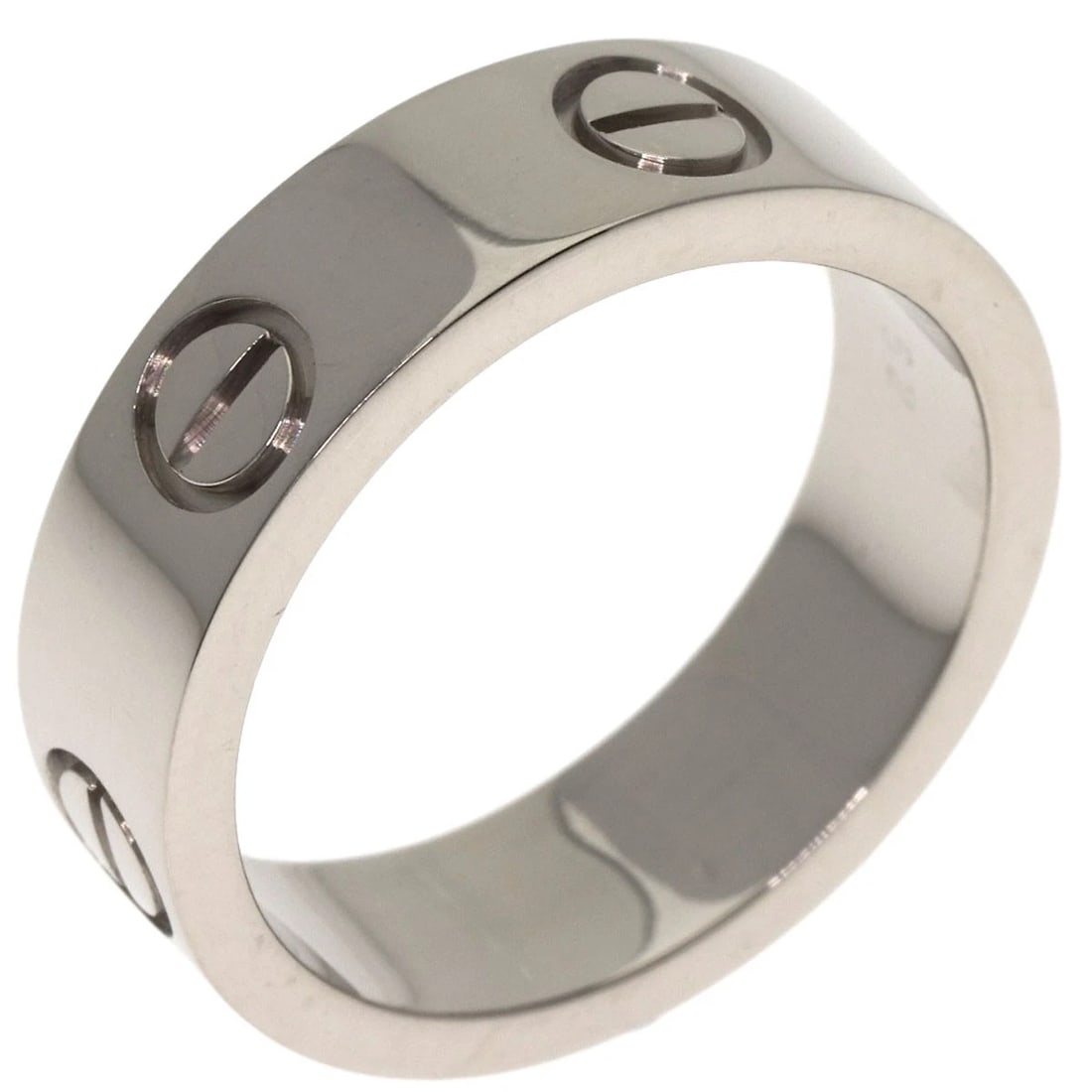 CARTIER LOVE RING RING K18 WHITE GOLD (1 of 2)