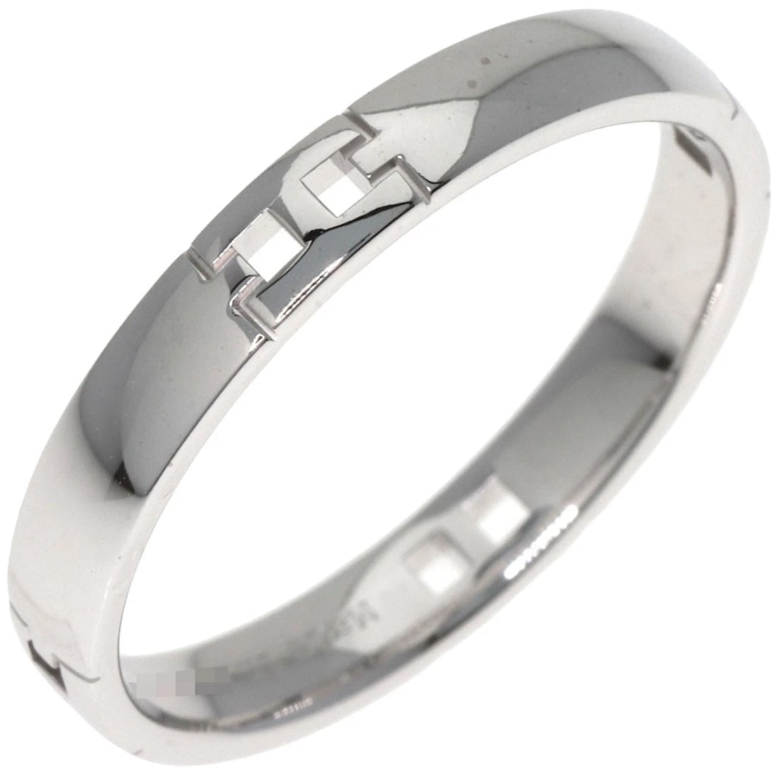 HERMES HERCULES RING K18 WHITE GOLD - 2