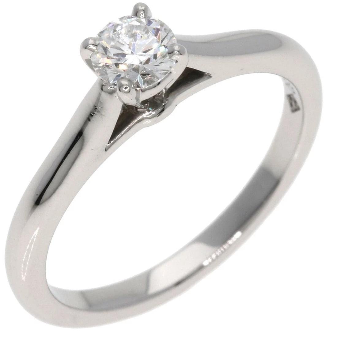 CARTIER SOLITAIRE DIAMOND RING - 2