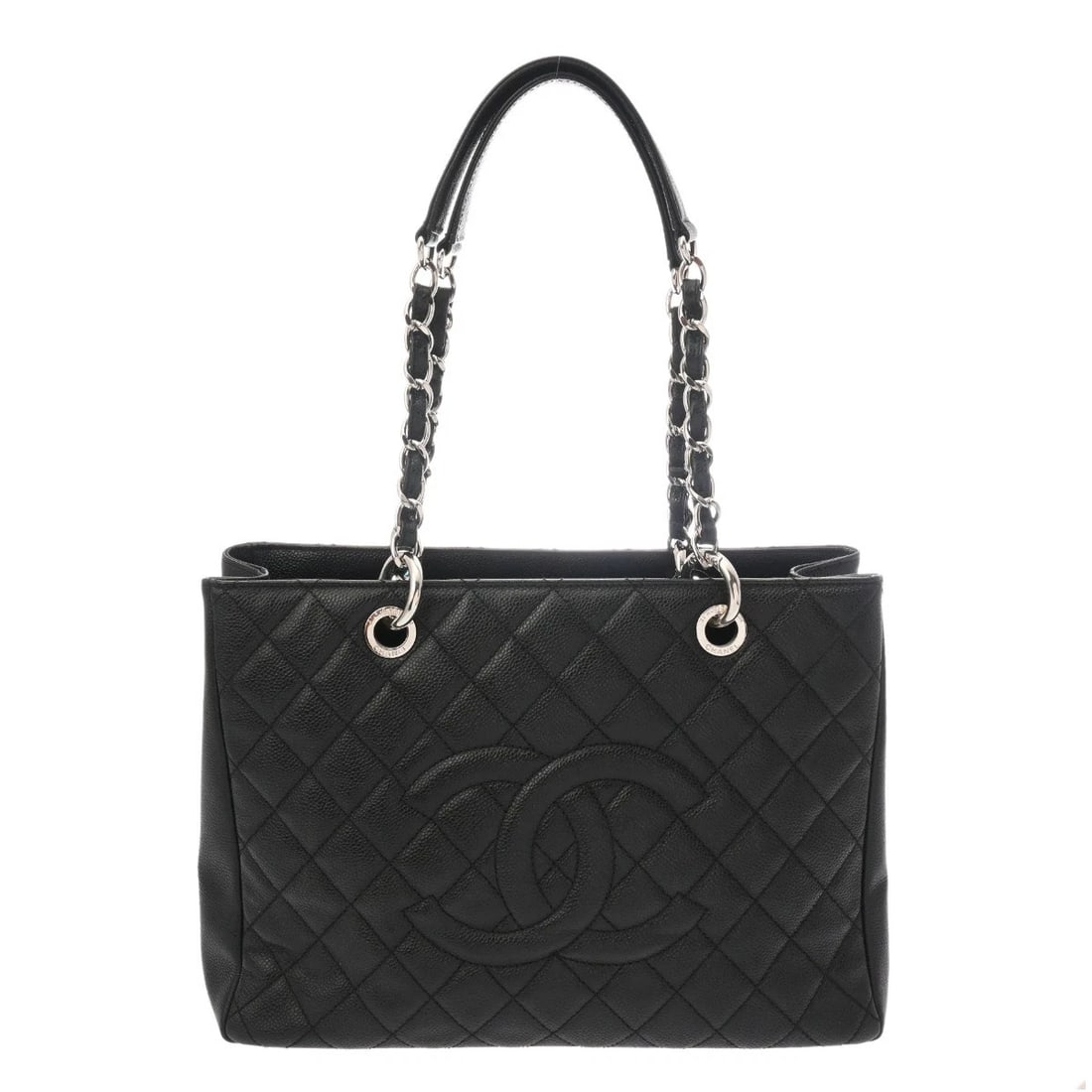 CHANEL GST MATRASSE BLACK TOTE BAG (1 of 8)