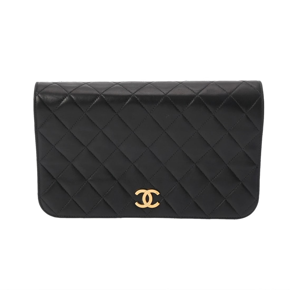 CHANEL PUSH LOCK CHAINSHOULDER MATRASSE LAMBSKIN BLACK SHOULDER BAG: CHANEL Push Lock ChainShoulder Matrasse lambskin black Shoulder Bag Brand: CHANEL Type: Shoulder Bag Material: lambskin Color: black × Gold Metal Size: H:about 5.5inch W:about 9.1inch D:about