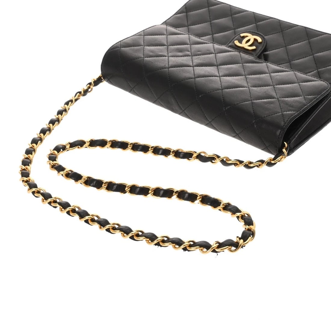 CHANEL PUSH LOCK CHAINSHOULDER MATRASSE - 3