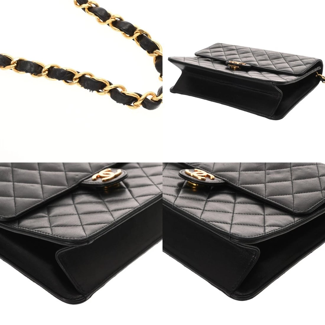 CHANEL PUSH LOCK CHAINSHOULDER MATRASSE - 4