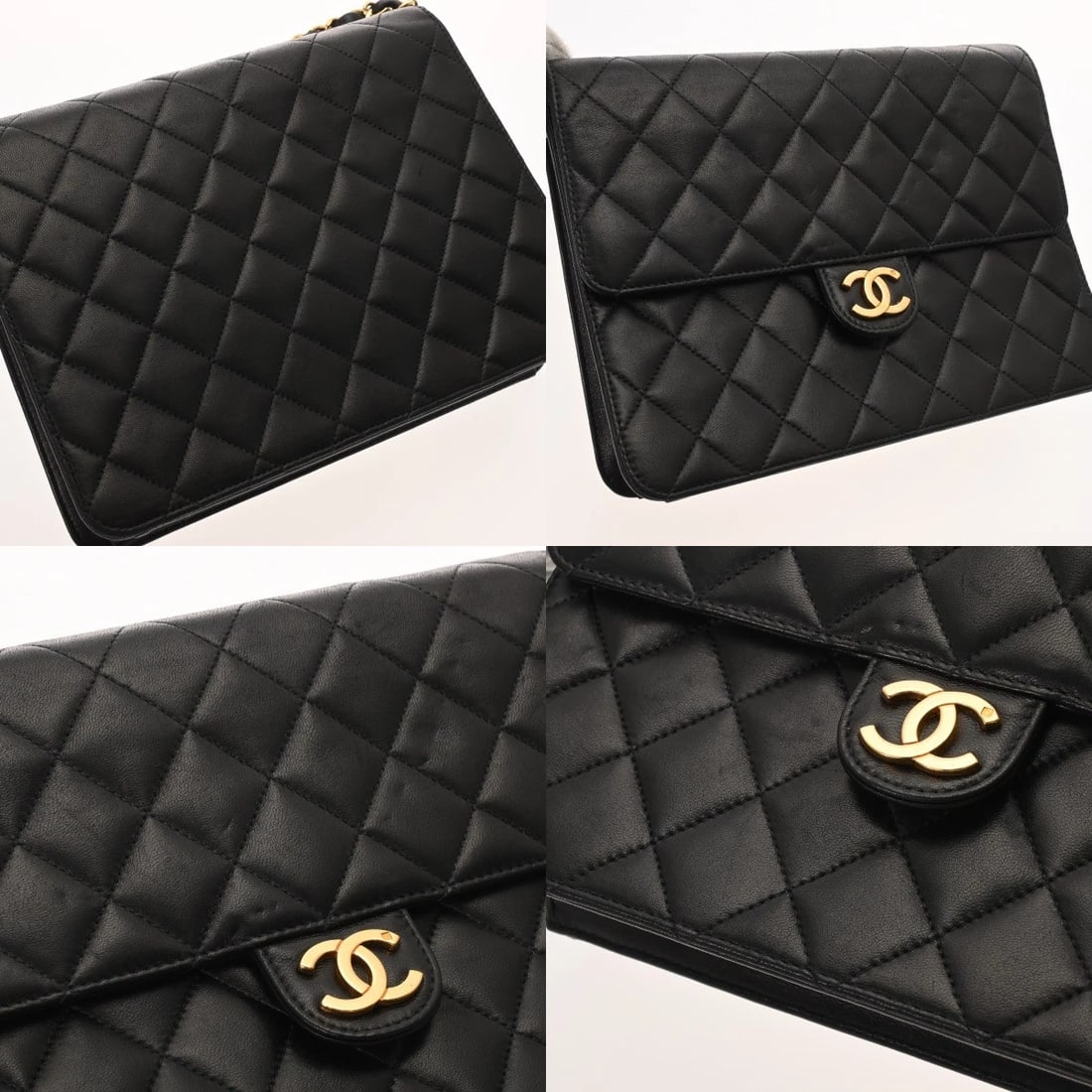 CHANEL PUSH LOCK CHAINSHOULDER MATRASSE - 6