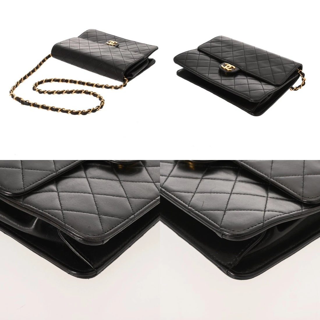 CHANEL PUSH LOCK CHAINSHOULDER - 3