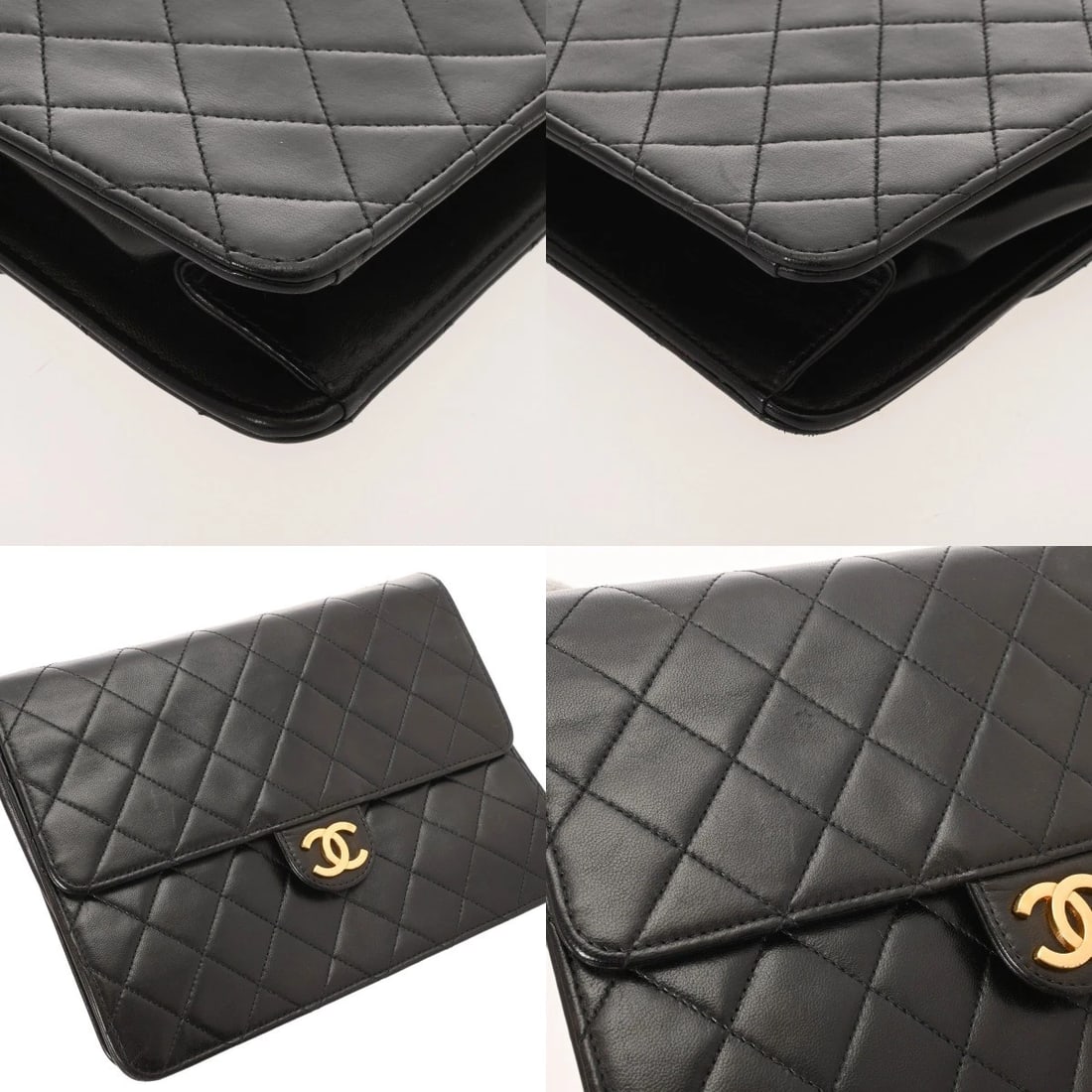 CHANEL PUSH LOCK CHAINSHOULDER - 4