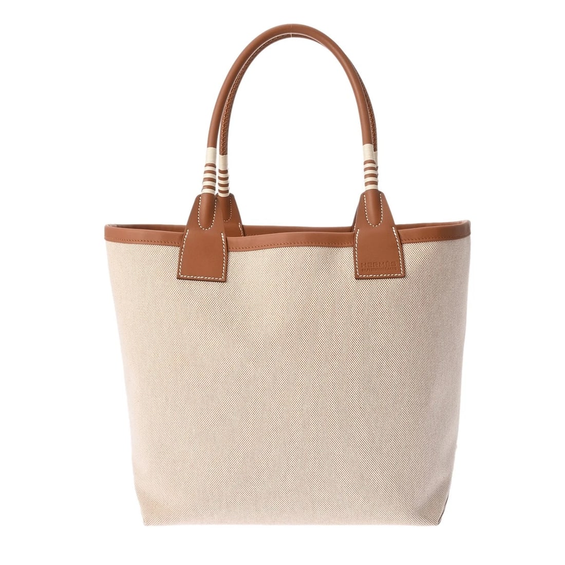 HERMES STEEPLE 28 TOWER ECRU/GOLD TOTE BAG (1 of 8)