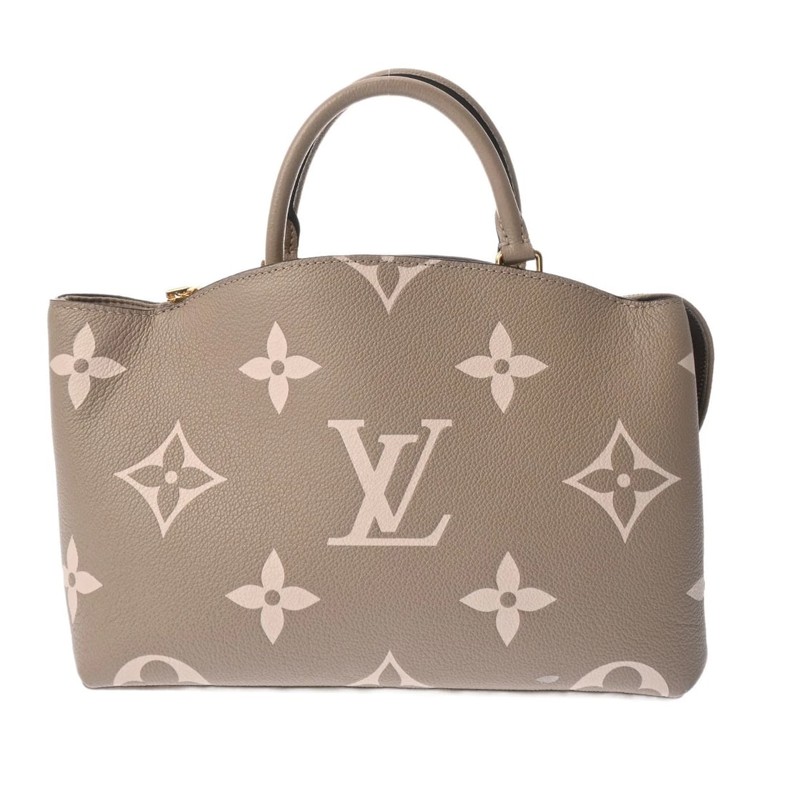 LOUIS VUITTON PETITE PALAIS MONOGRAM: LOUIS VUITTON Petite Palais Monogram Brand: LOUIS VUITTON Type: Handbag Material: leather Color: Tourterelle/Creme Size: H:about 7.9inch (Center) W:about 11.0inch D:about 4.7inch