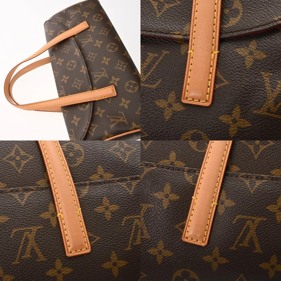 LOUIS VUITTON SONATINE MONOGRAM HANDBAG - 8