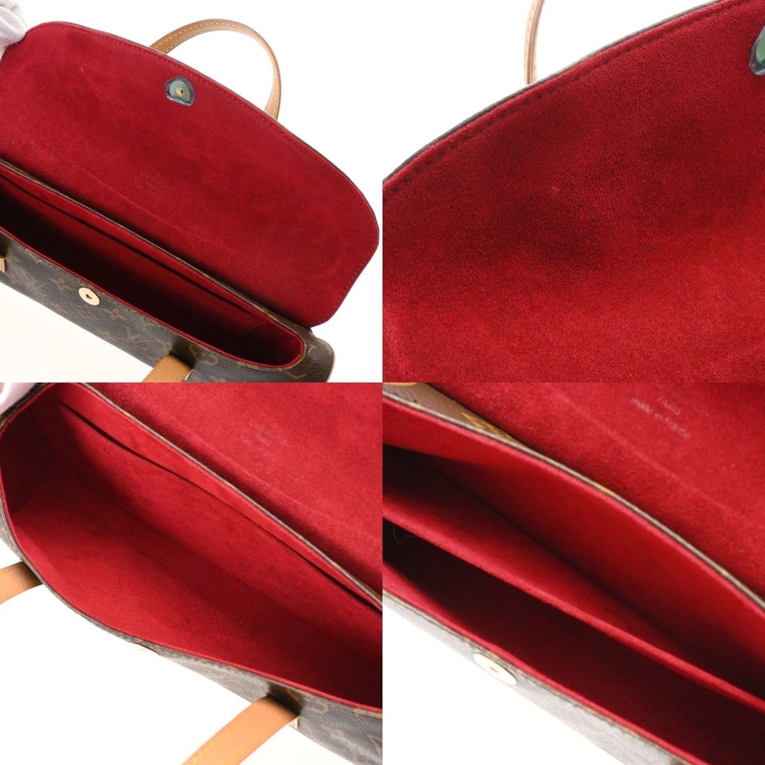 LOUIS VUITTON SONATINE MONOGRAM HANDBAG - 9