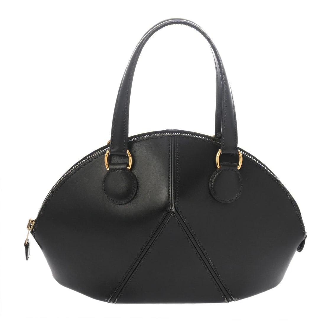 HERMES ILDVO BOX SCARF BLACK HANDBAG: HERMES Ildvo Box scarf black Handbag Brand: HERMES Type: Handbag Material: Box scarf Color: black × Gold Metal Size: H:about 7.1inch Center W:about 9.8inch D:about 3.9inch Accessories: None