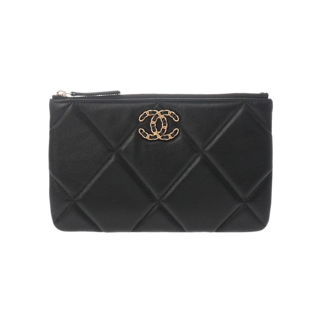 CHANEL SMALL POUCH BLACK POUCH (1 of 8)