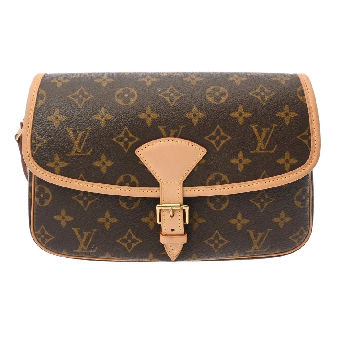 LOUIS VUITTON SOLOGNE CANVAS BROWN SHOULDER BAG (1 of 8)