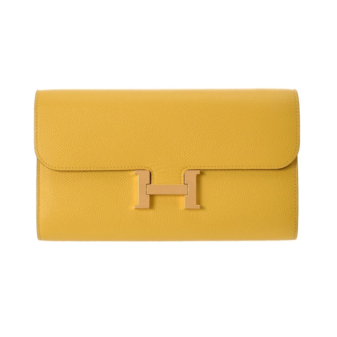 HERMES CONSTANCE LONG TO GO VEAU SHOULDER BAG: HERMES constance long to go Veau Shoulder Bag Brand: HERMES Type: Shoulder Bag Material: Veau Epsom Color: lime × Gold Metal Size: H:about 4.7inch W:about 8.1inch D:about 1.4inch Shoulder:about 4