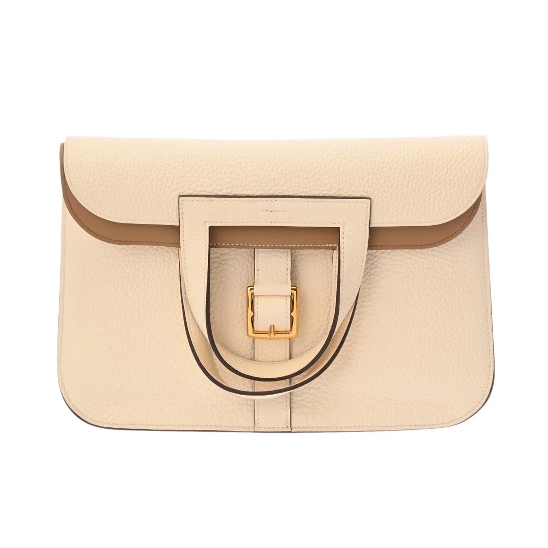 HERMES ARZAN 31 VERSO 2WAY TAURILLON HANDBAG: HERMES Arzan 31 Verso 2WAY Taurillon Handbag Brand: HERMES Type: Handbag Material: Taurillon Clemence Color: machete/biscuits × Gold Metal Size: H:about 11.0inch W:about 12.2inch D:about