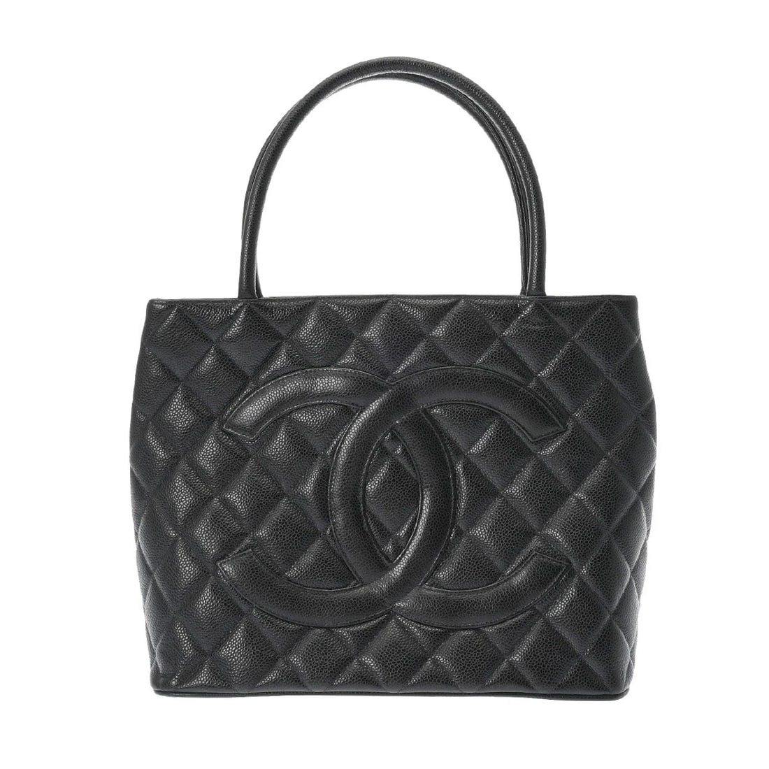 CHANEL RE-ISSUE TOTE CAVIAR SKIN BLACK TOTE BAG: CHANEL Re-issue Tote Caviar skin black Tote Bag Brand: CHANEL Type: Tote Bag Material: Caviar skin Color: black × SilverMetal Size: H:about 9.6inch W:about 11.8inch (Bottom) D:about 5.9inch Handl