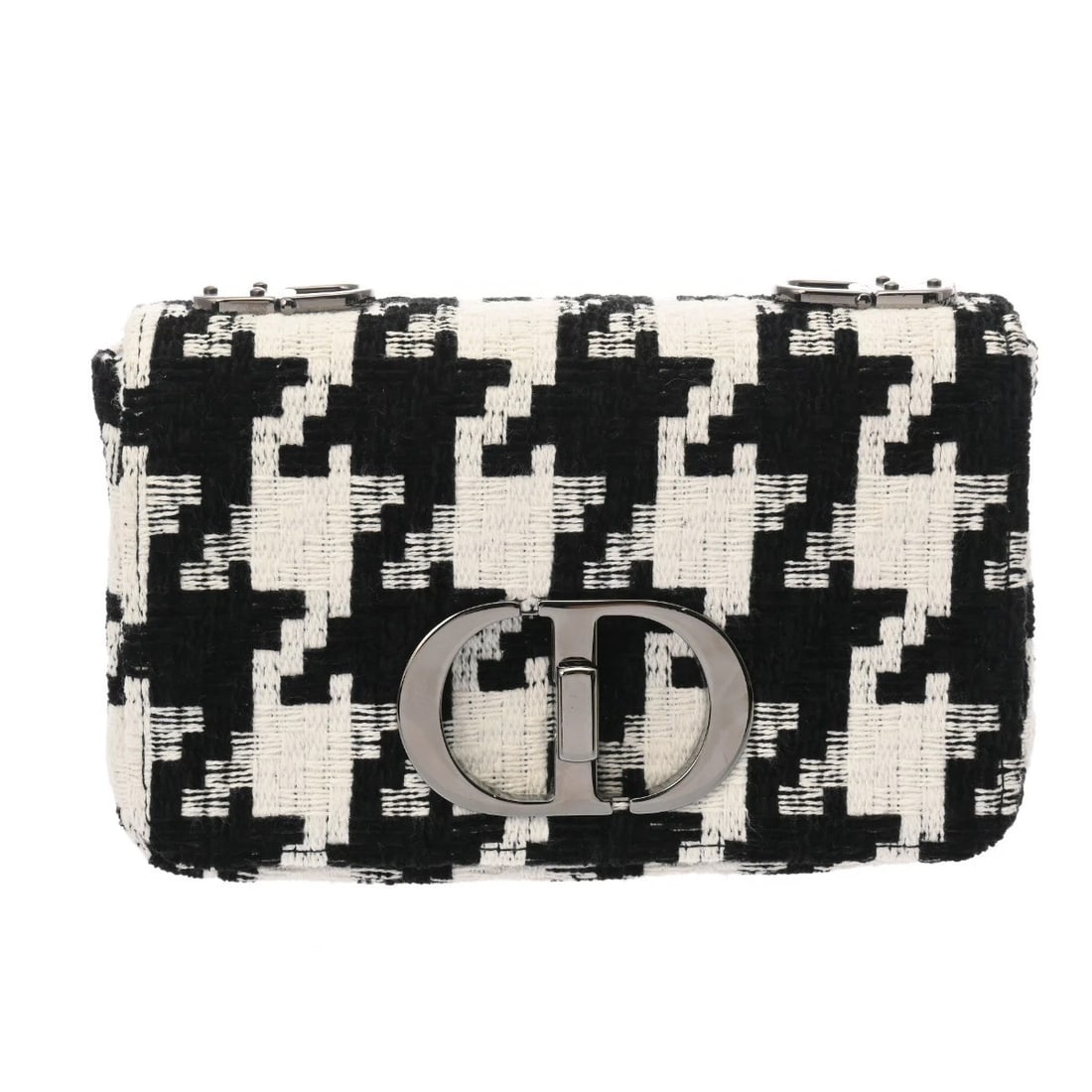 DIOR CARO BAG SMALL WHITE / BLACK SHOULDER BAG (1 of 9)