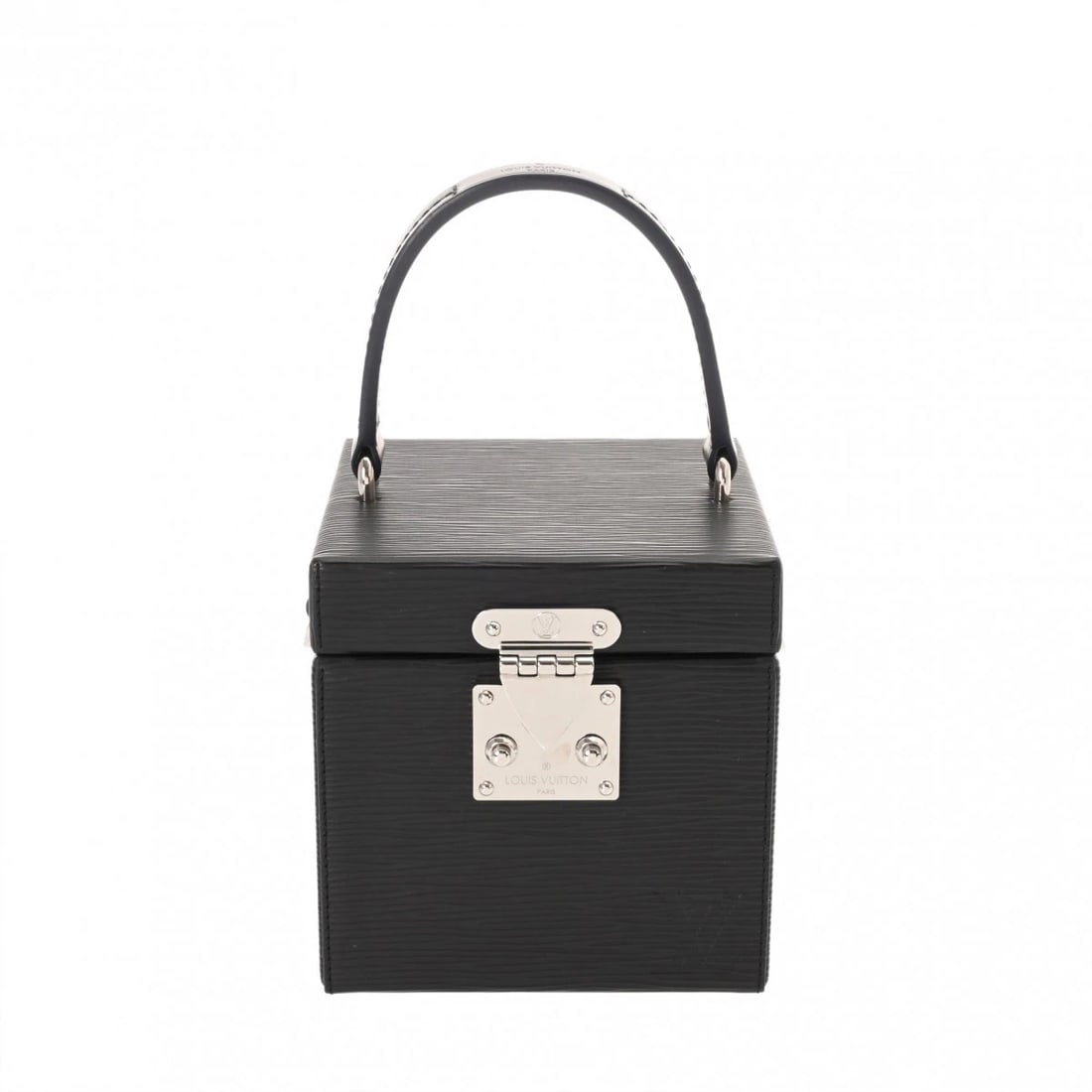 LOUIS VUITTON EPI LEATHER NOIR HANDBAG (1 of 8)