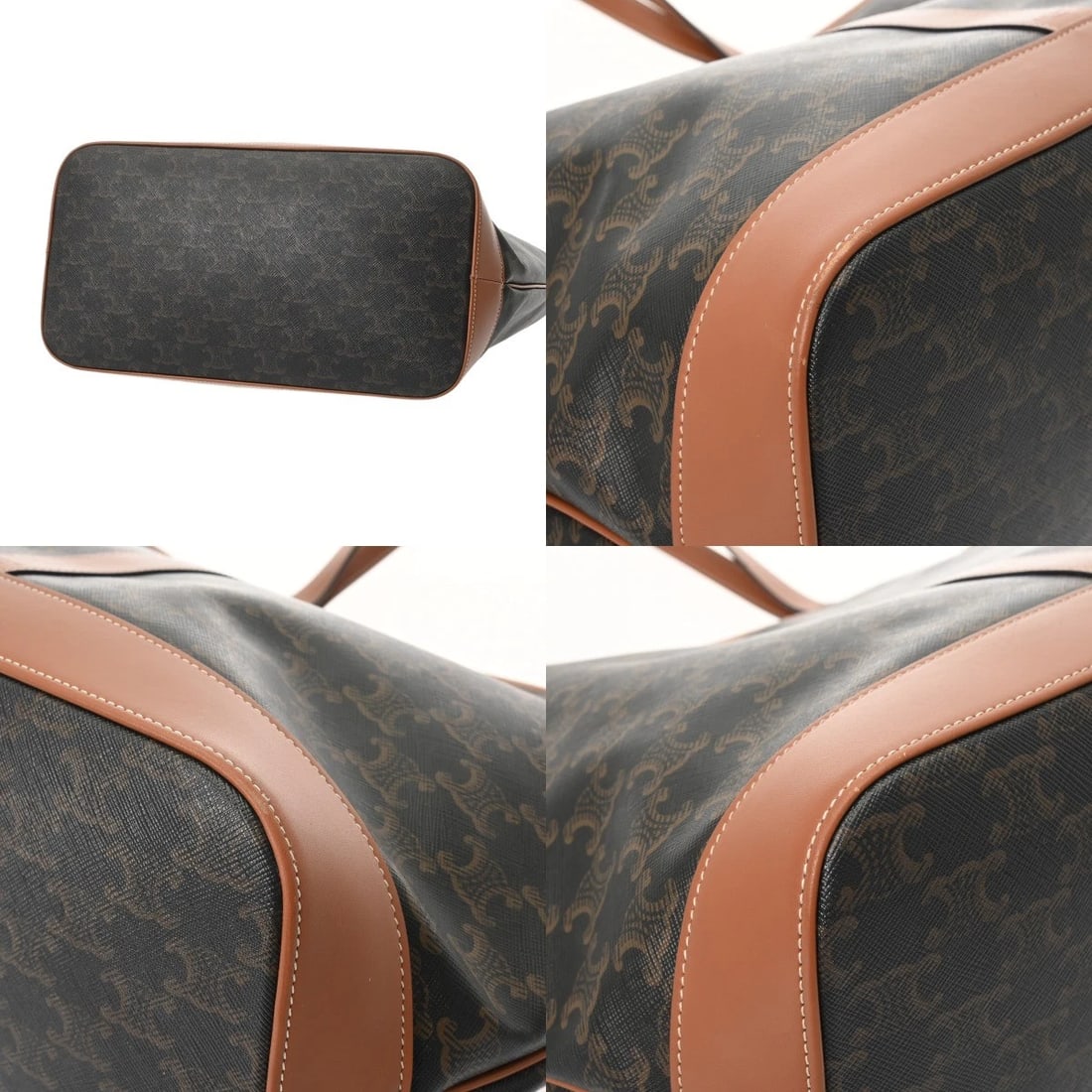 CELINE MEDIUM HIPPO TAN TOTE BAG - 5