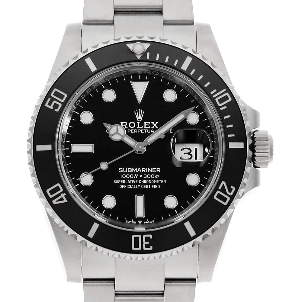 ROLEX SUBMARINER BLACK WATCH: ROLEX SUBMARINER black Watch Brand: ROLEX Type: Wrist watch Material: Band Material Stainless Steel, Case Material Stainless Steel Color: Dial Color Black Size: Case:W41mm Circumference of