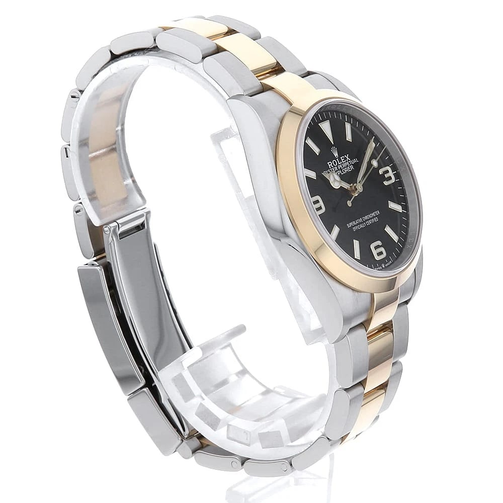 ROLEX EXPLORER BLACK WATCH - 3