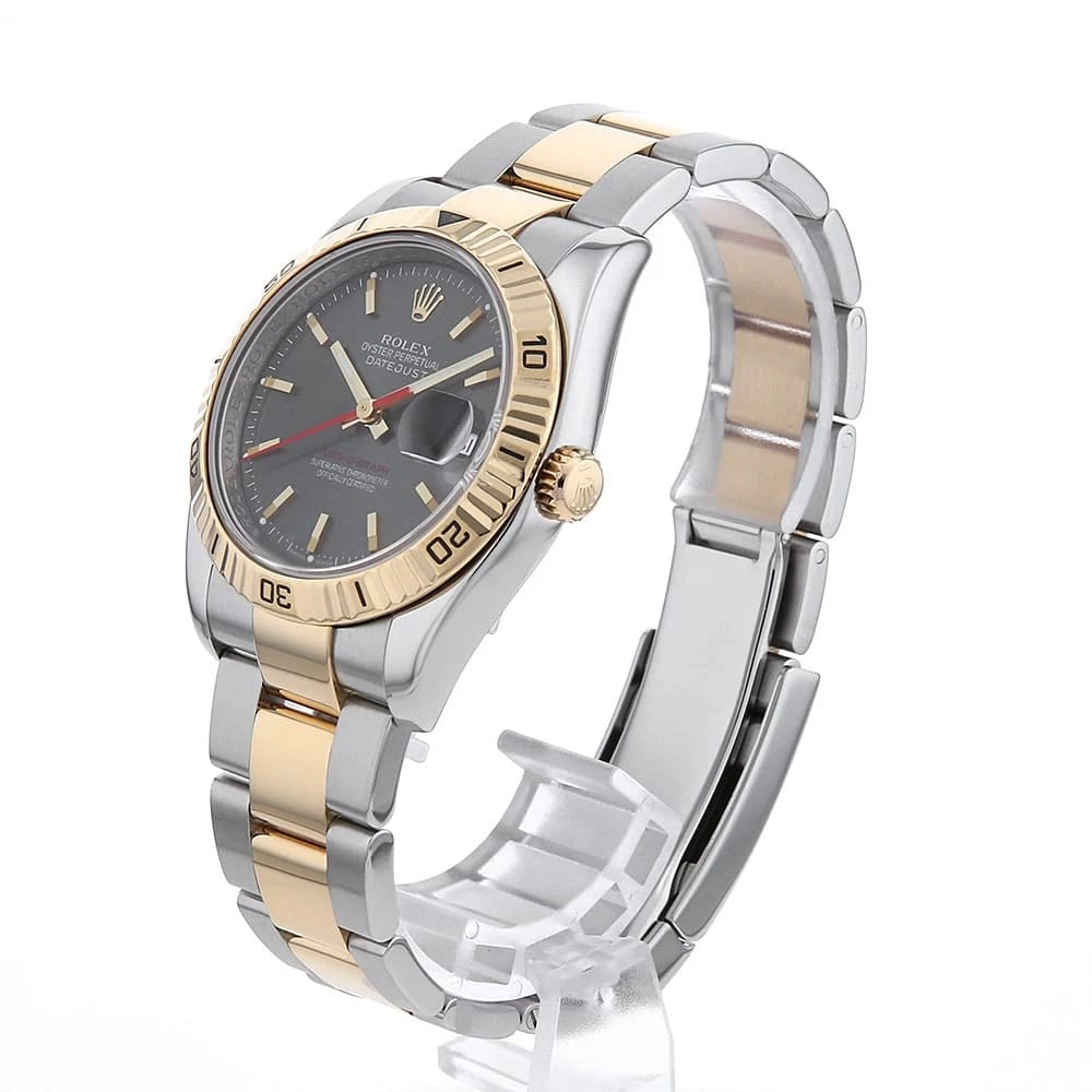 ROLEX TERNOGRAPH GRAY WATCH - 2