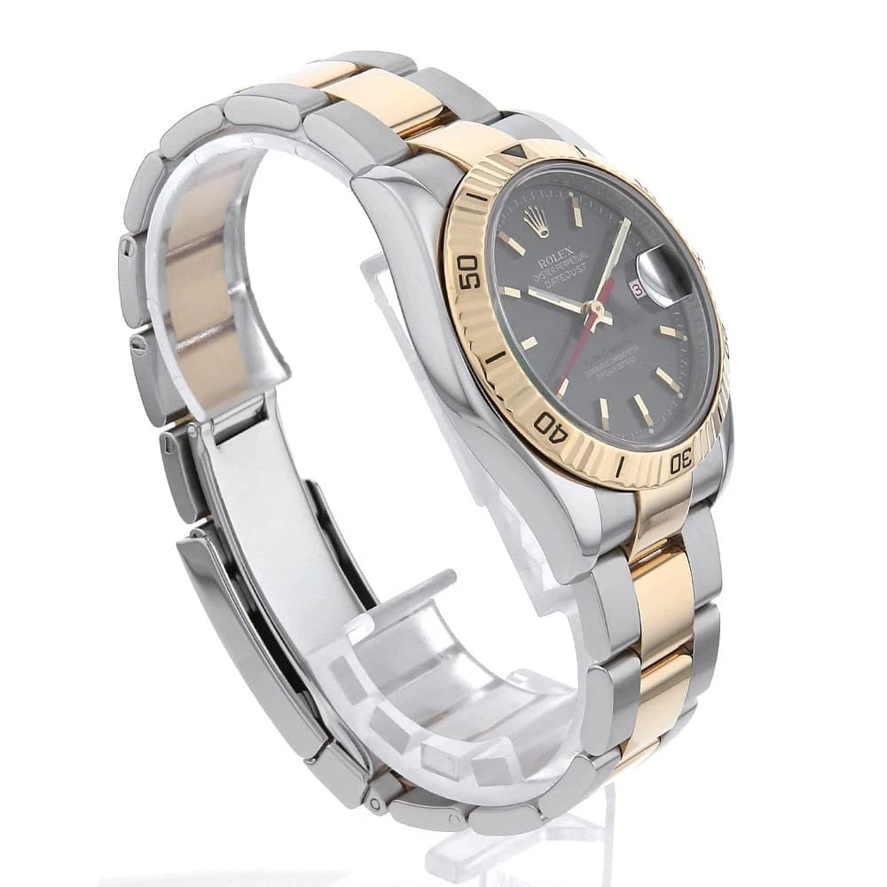 ROLEX TERNOGRAPH GRAY WATCH - 3