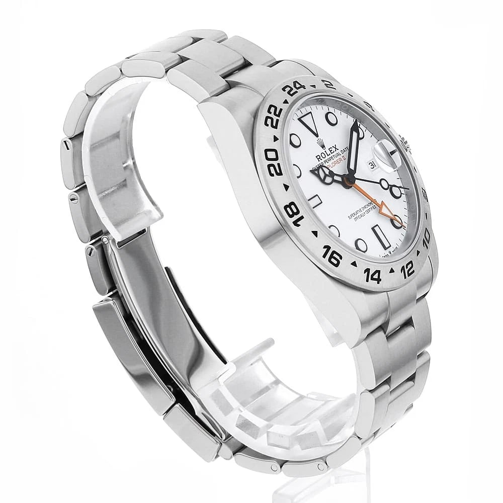 ROLEX EXPLORER WHITE WATCH - 3