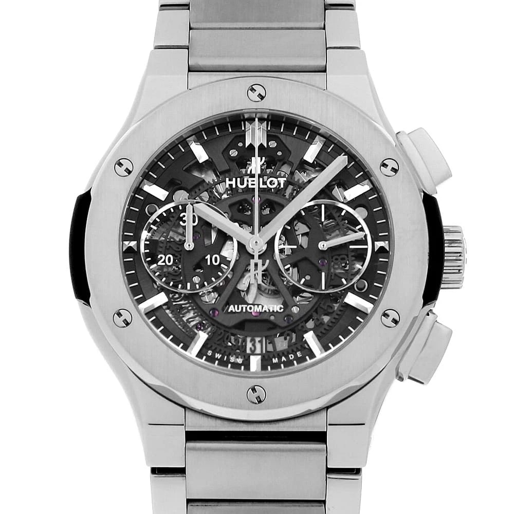 HUBLOT AEROFUSION CHRONOGRAPH TITANIUM WATCH (1 of 3)