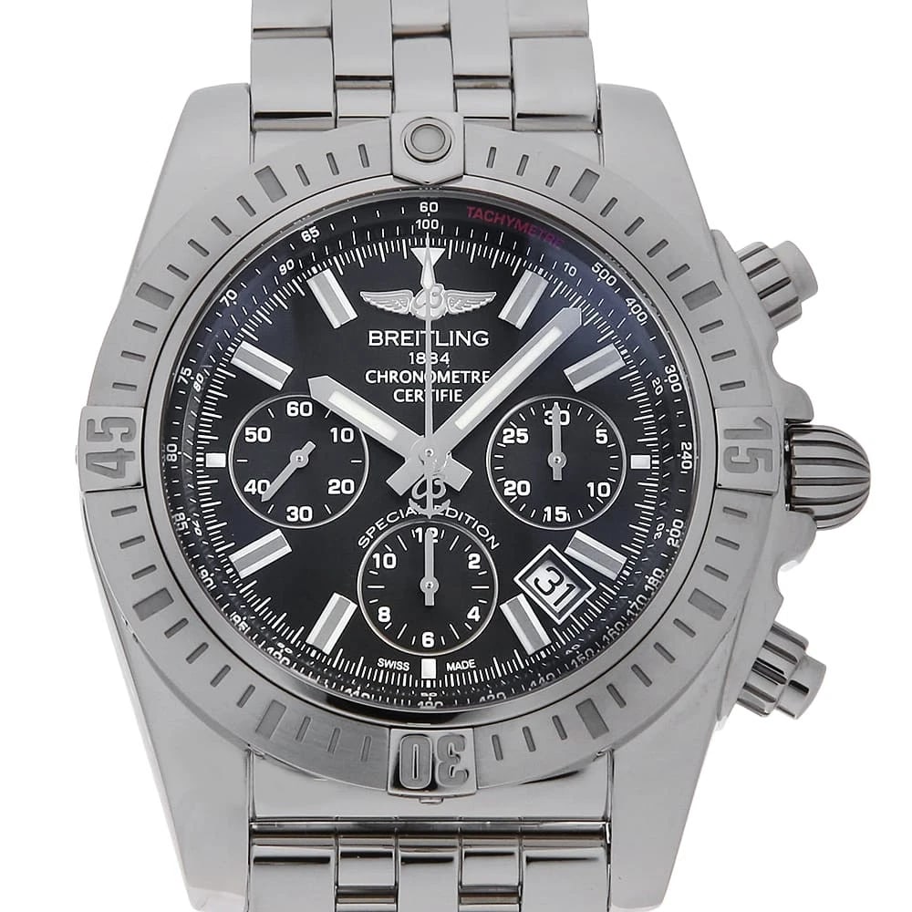 BREITLING CHRONOMAT BLACK WATCH (1 of 4)