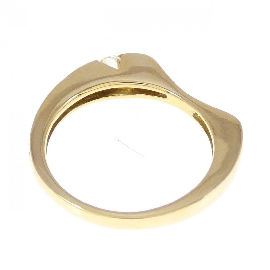 K18YG DIAMOND RING - 2