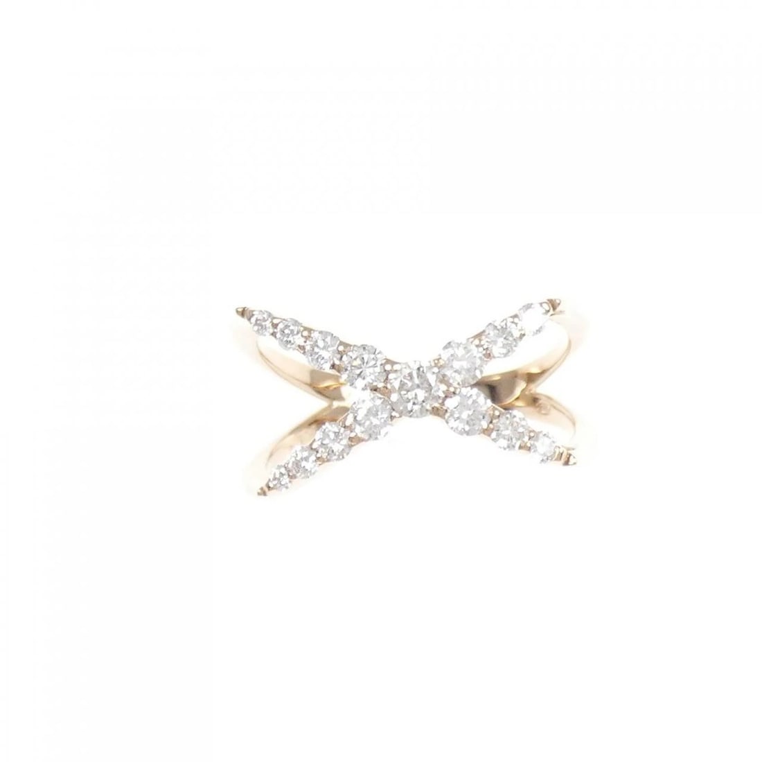 K18PG DIAMOND RING - 2