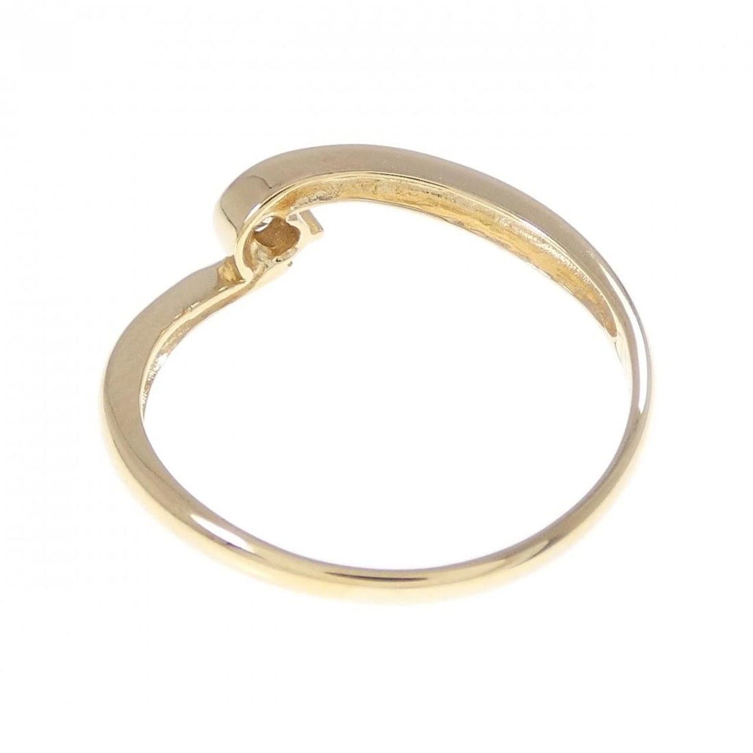 K18YG DIAMOND RING - 2