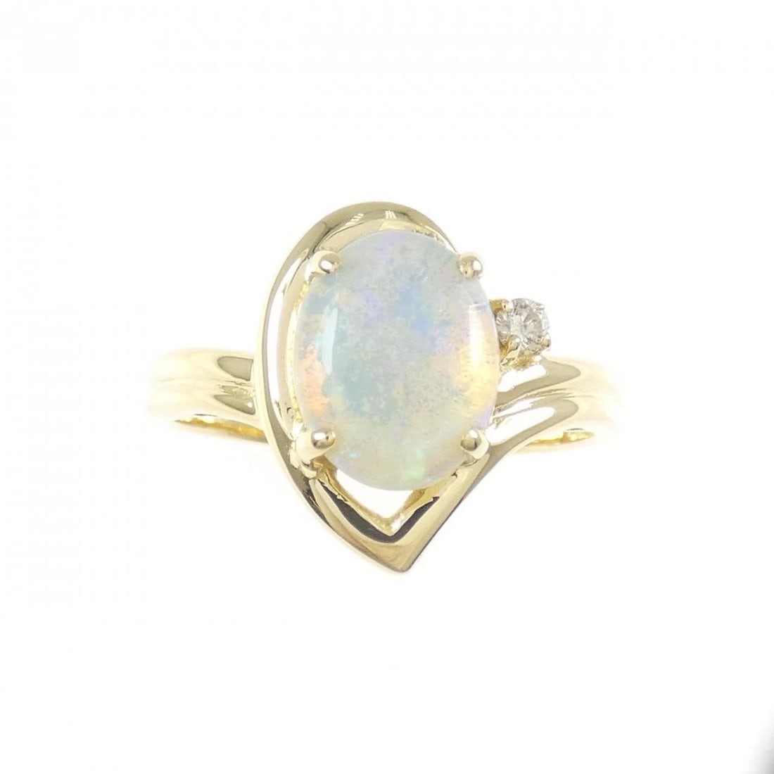 750YG OPAL RING - 2