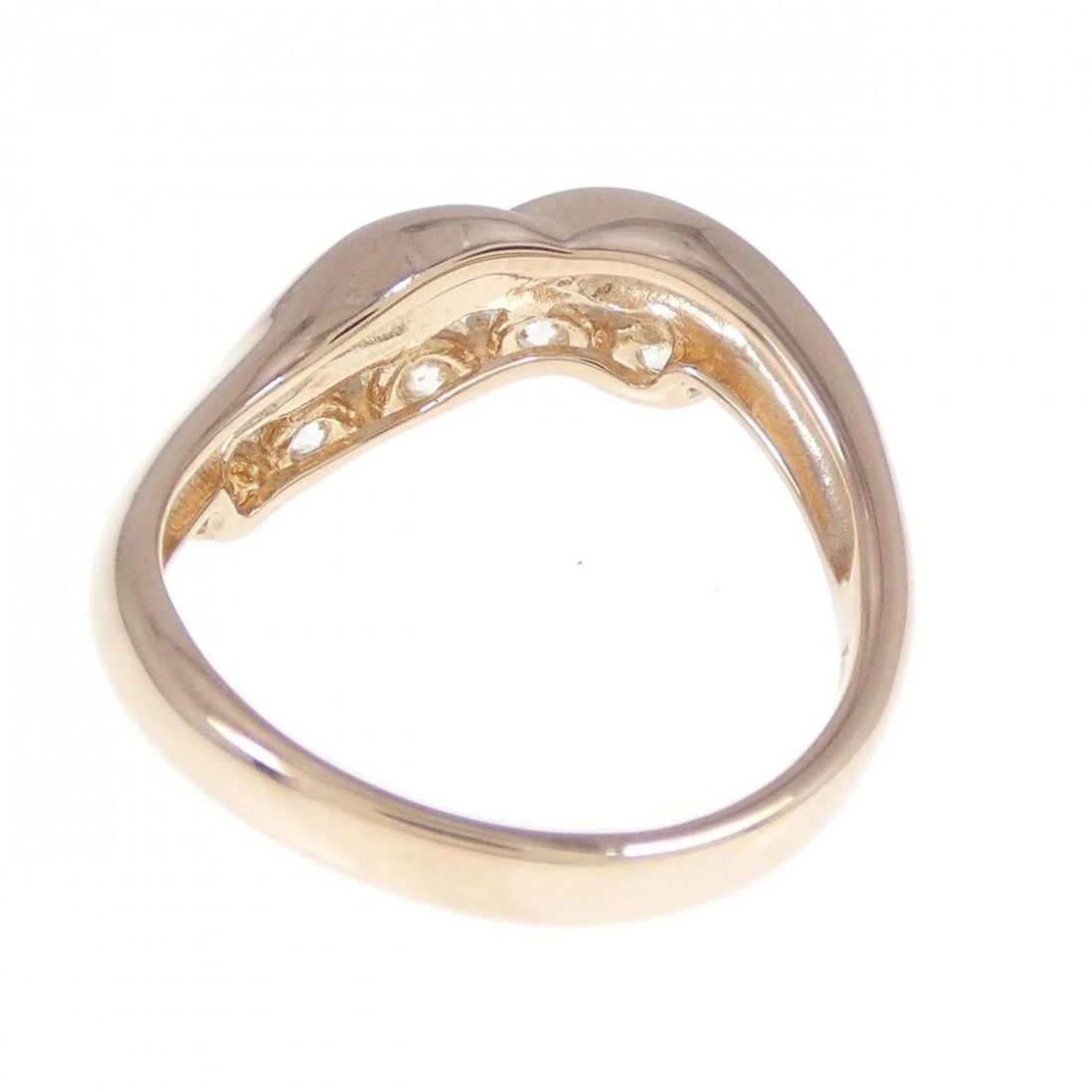 K18PG DIAMOND RING - 2