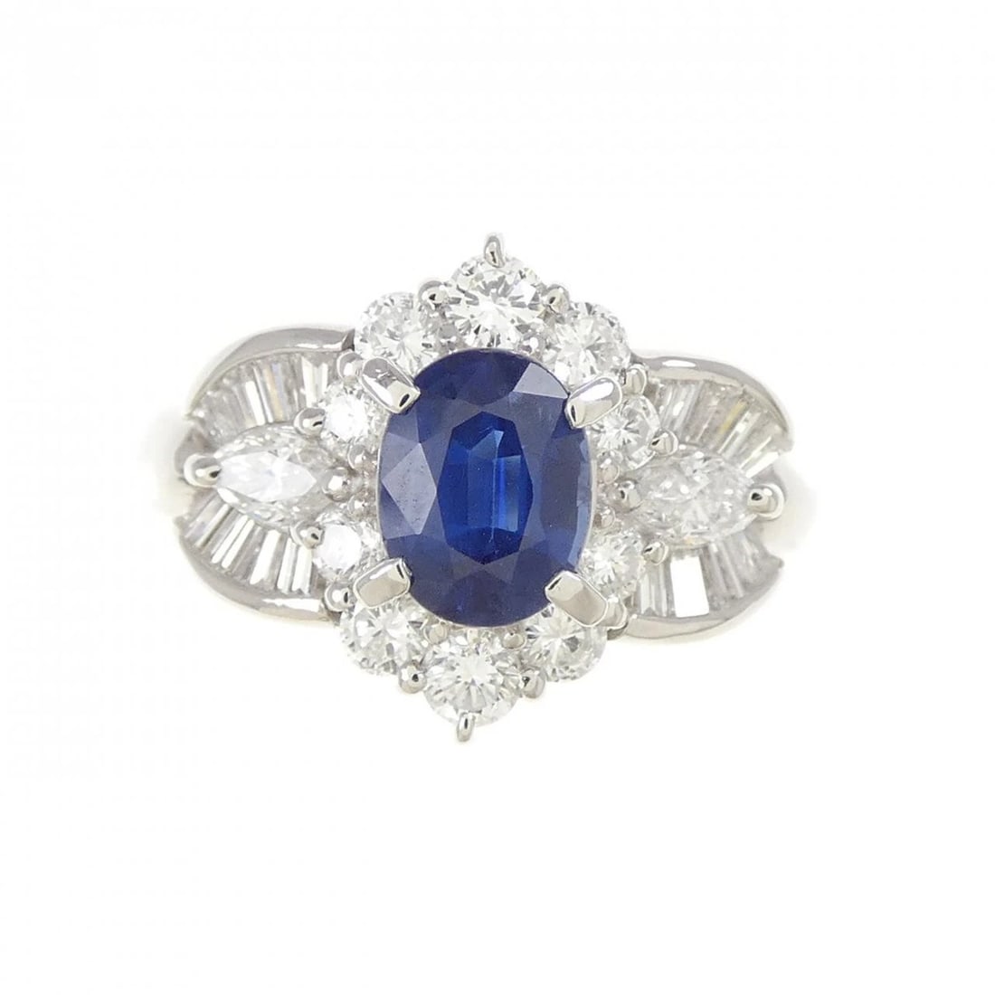 PT900 SAPPHIRE RING - 2
