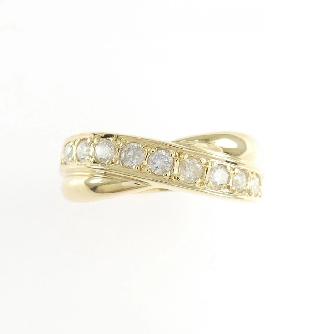 K18YG DIAMOND RING - 2