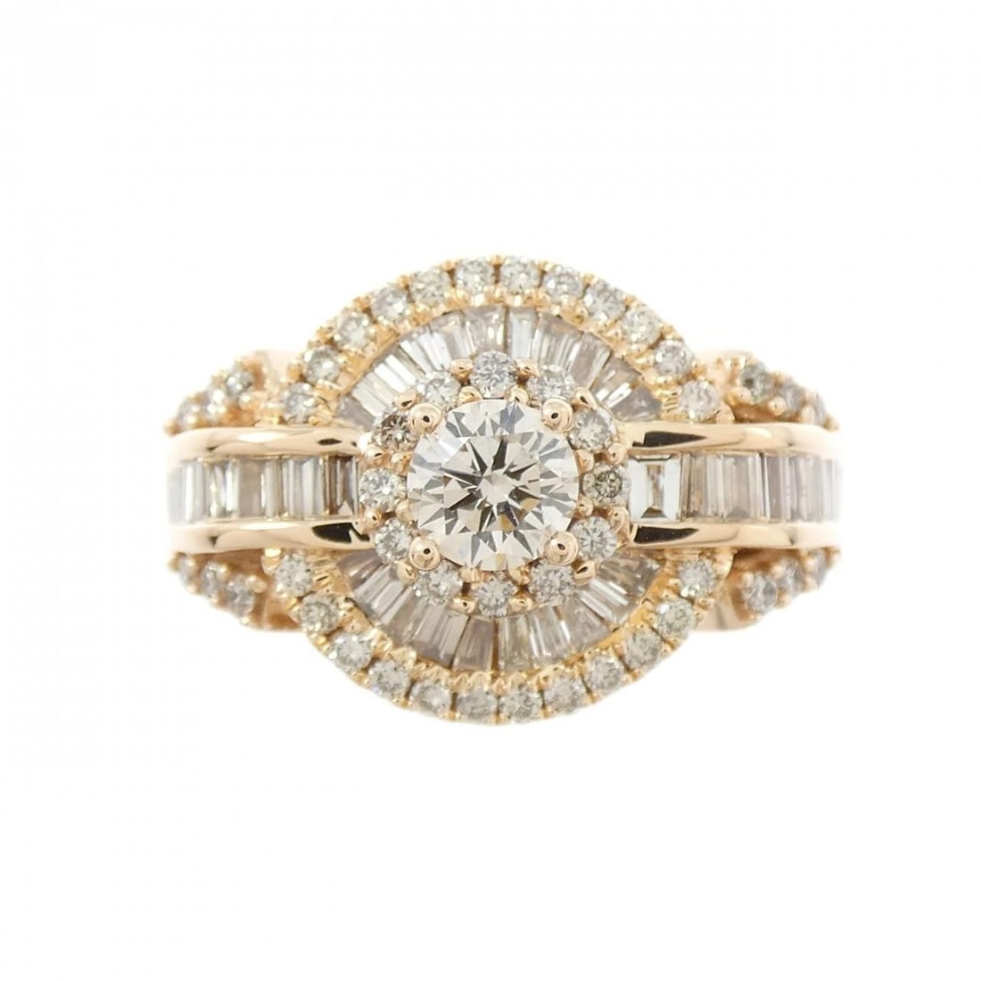 K18PG DIAMOND RING - 2