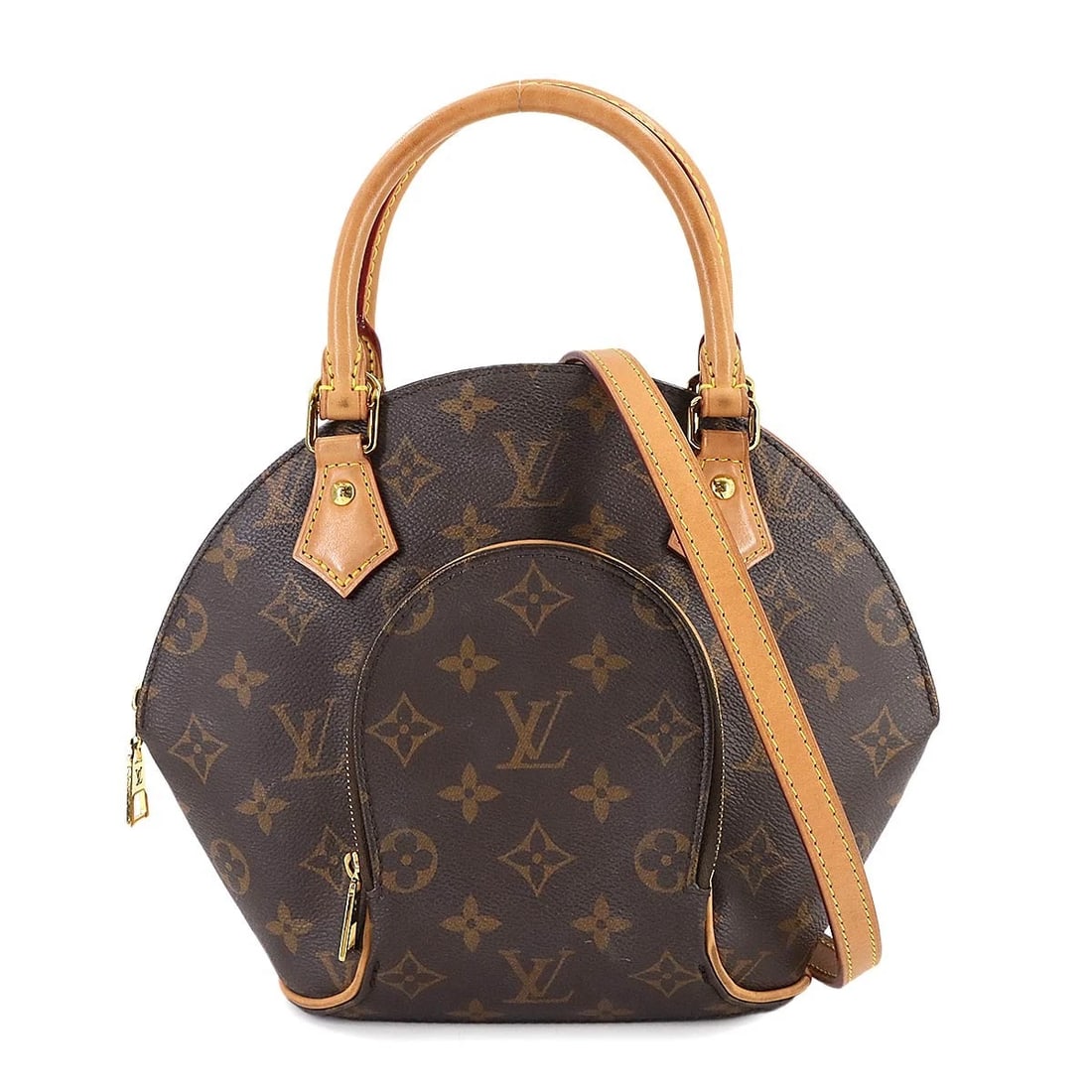 LOUIS VUITTON MONOGRAM ELLIPSE PM HAND SHOULDER BAG: LOUIS VUITTON Monogram Ellipse PM Hand Shoulder Bag Brand: LOUIS VUITTON Type: Hand Bag / Shoulder Bag Material: Monogram Canvas Color: Monogram Size: W 10.83 inch, H 8.46 inch, D 3.94 inch Acces