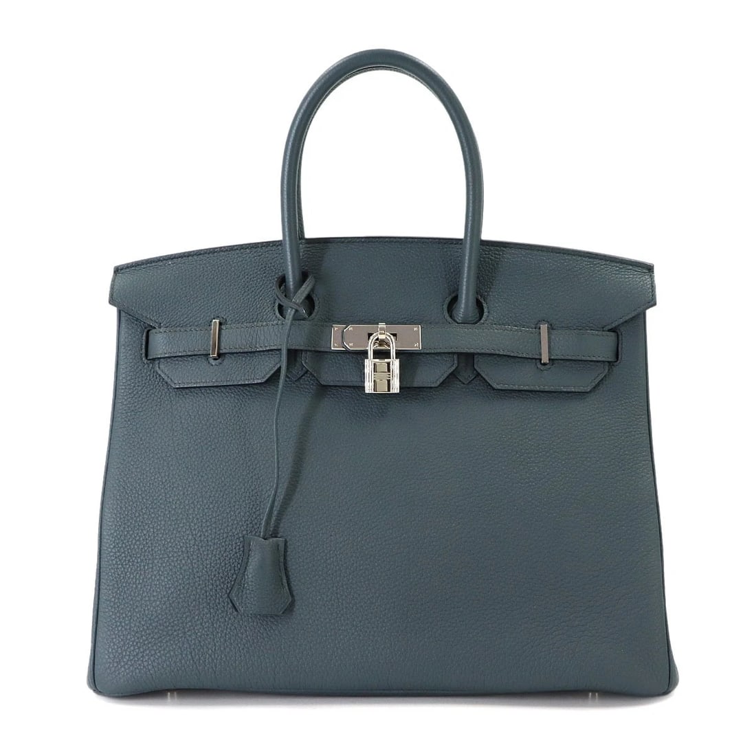 HERMES BIRKIN 35 TOGO BLEU ORAGE HAND BAG (1 of 7)