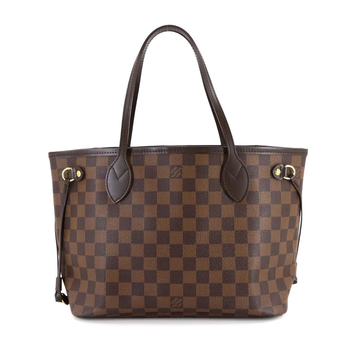 LOUIS VUITTON DAMIER NEVERFULL PM TOTE BAG EBENE (1 of 6)