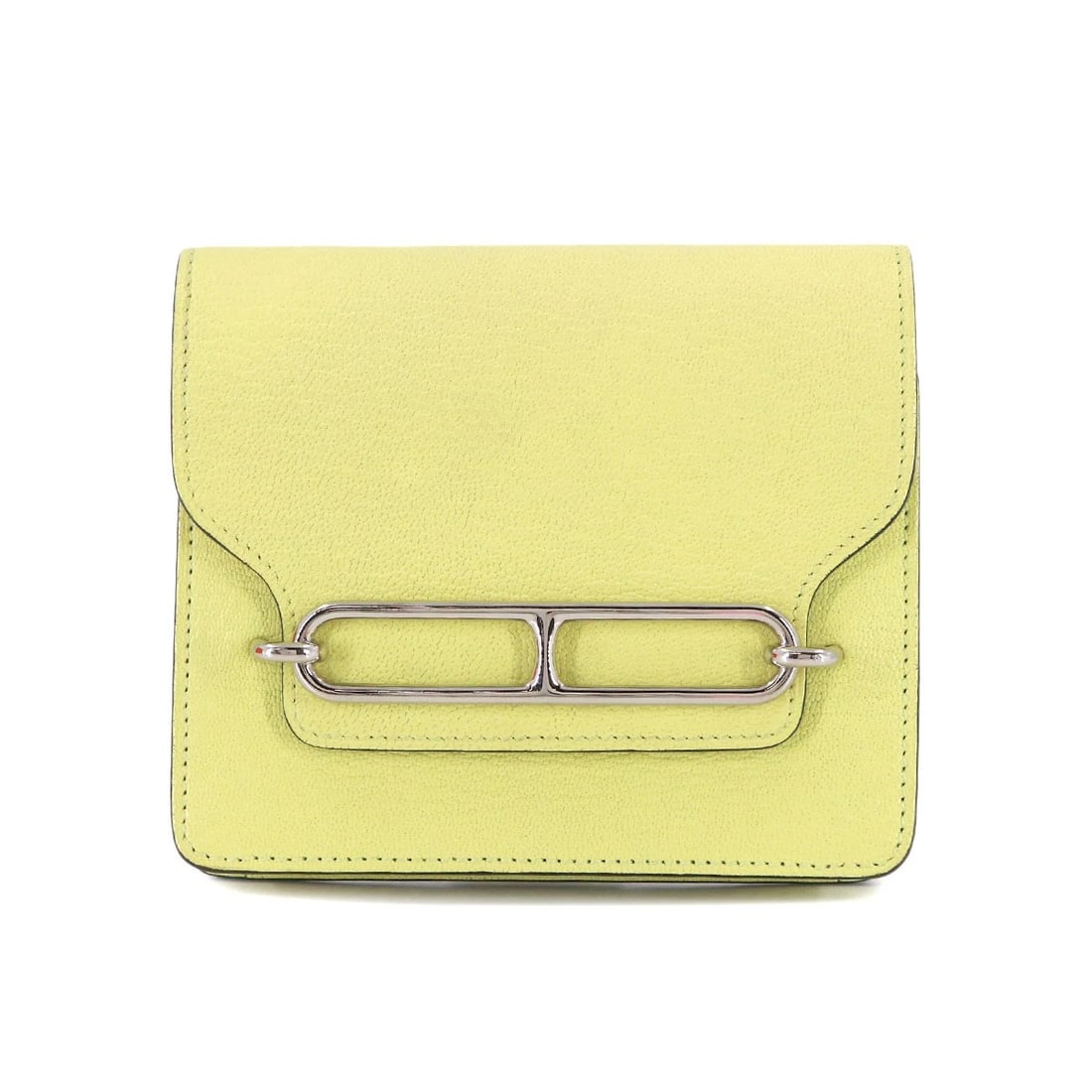 HERMES ROULIS SLIM WALLET EVER COLOR JAUNE BOURGEON PURSE: HERMES Roulis Slim Wallet Ever Color Jaune Bourgeon Purse Brand: HERMES Type: Compact Wallet Material: Ever Color Color: Jaune Bourgeon Size: W 4.92 inch, H 4.13 inch, D 0.79 inch 
