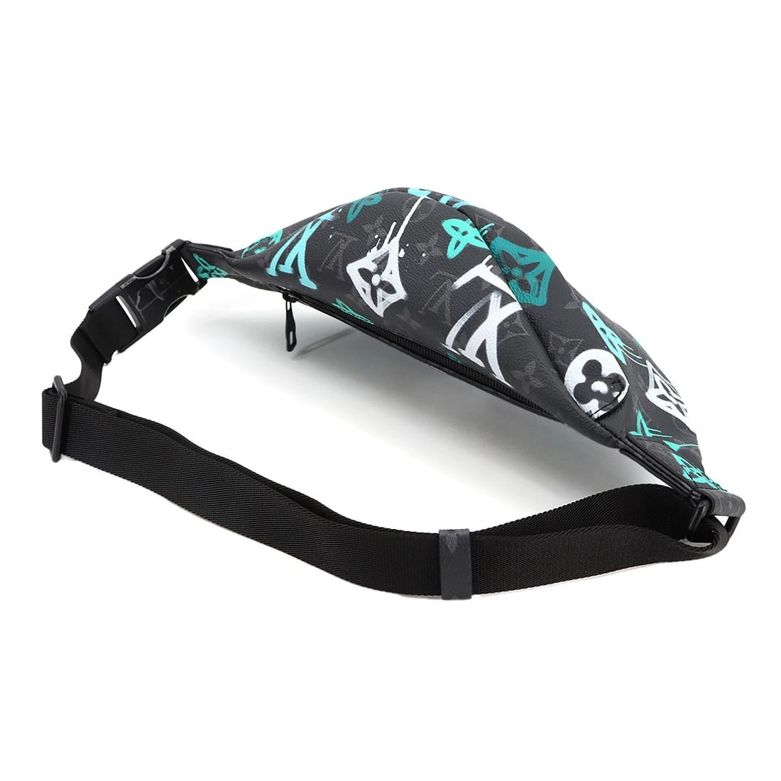 LOUIS VUITTON MONOGRAM ECLIPSE GRAFFITI DISCOVERY BUMBAG - 5