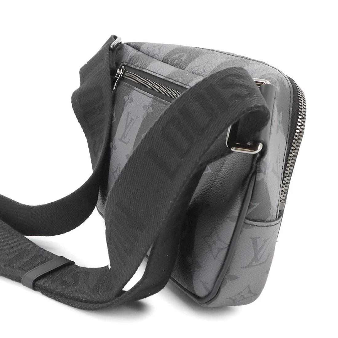 LOUIS VUITTON MONOGRAM STRIPE ECLIPSE MODULAR SLING BAG - 2