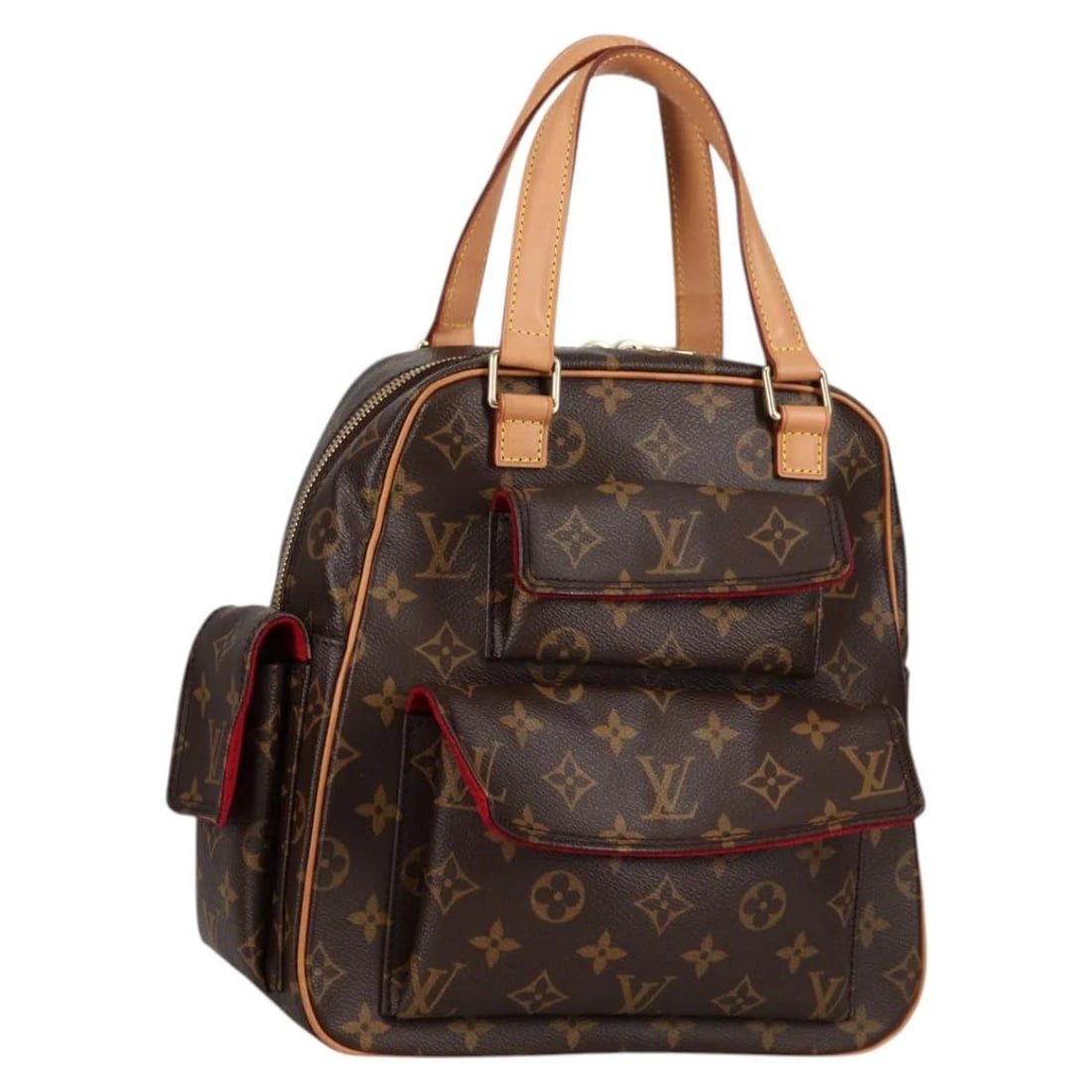 LOUIS VUITTON MONOGRAM EXANTRI CITE HAND BAG: LOUIS VUITTON Monogram Exantri Cite Hand Bag Brand: LOUIS VUITTON Type: Hand Bag Material: Monogram Canvas Color: Monogram Size: W10.6 x H10.2 x D4.7inch(Approx) Accessories: None Accessor