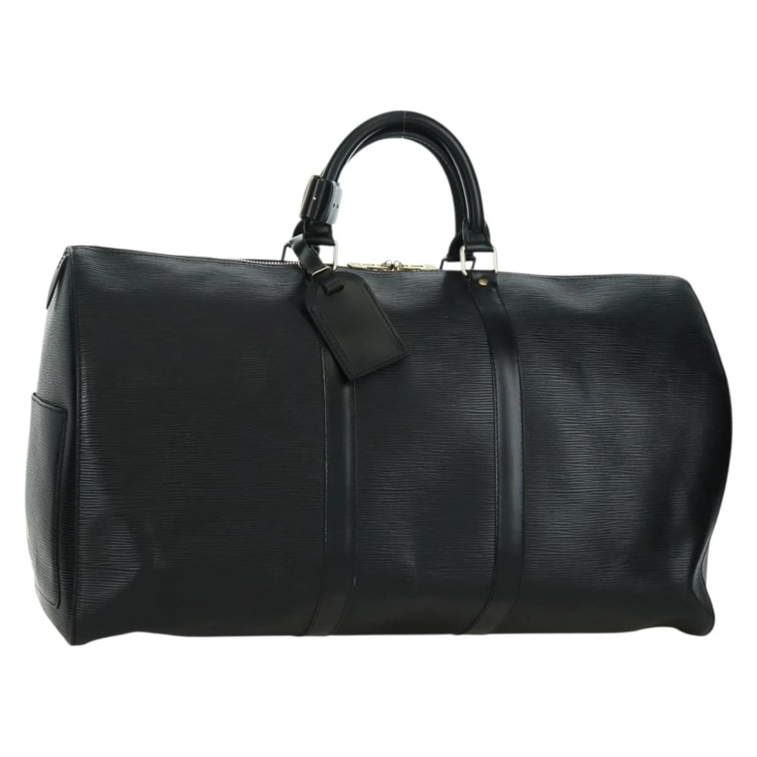 LOUIS VUITTON EPI KEEPALL 50 BOSTON BAG BLACK (1 of 11)